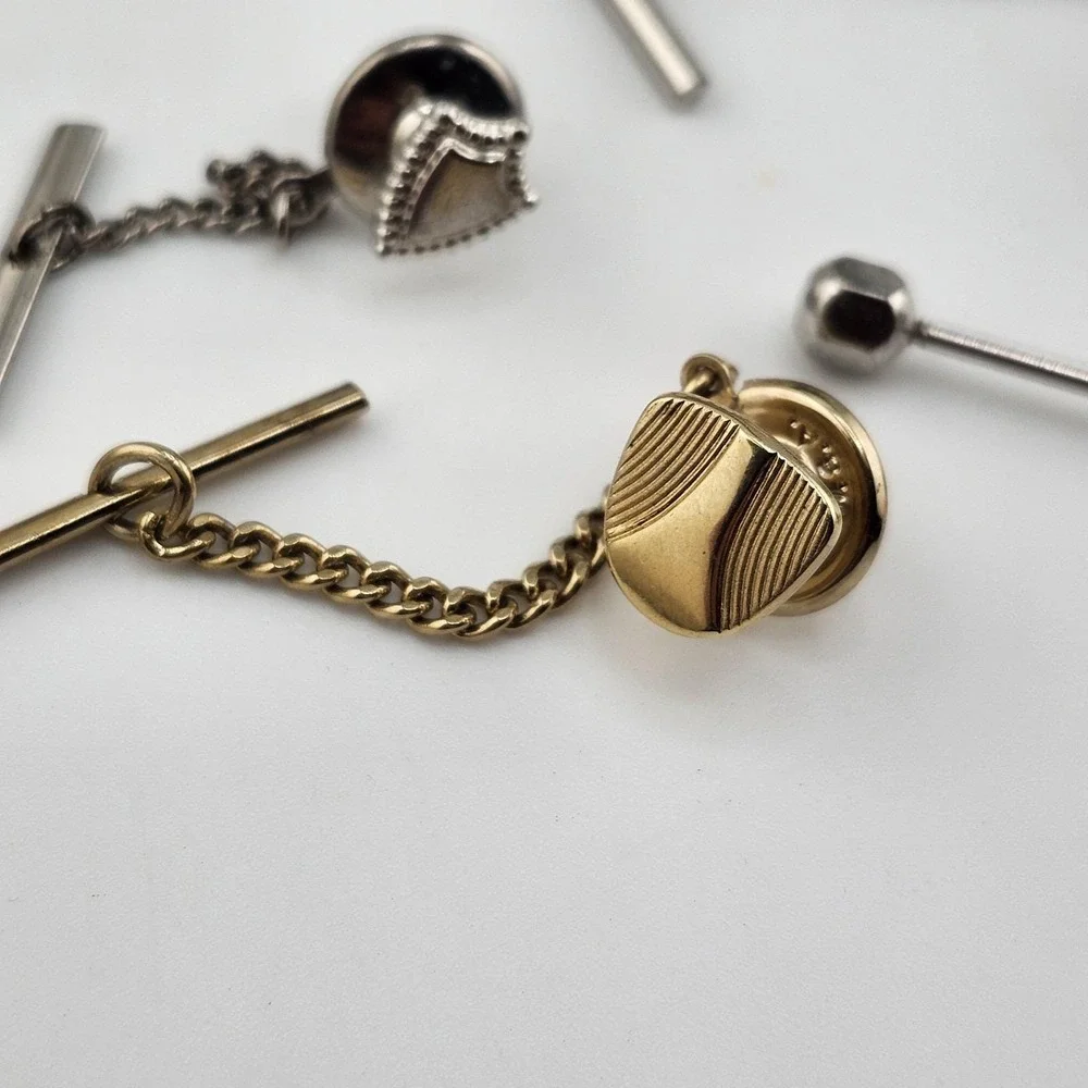Vintage Tie Tack Bar‎ Lot Hickok Sterling Read